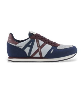 Armani Exchange Scarpe da ginnastica ecologiche blu