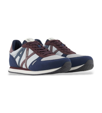 Armani Exchange Scarpe da ginnastica ecologiche blu