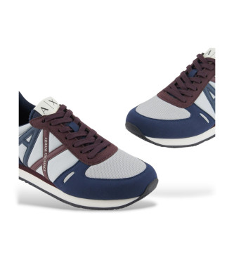 Armani Exchange Scarpe da ginnastica ecologiche blu