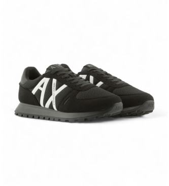 Armani Exchange Trainers Ingls preto