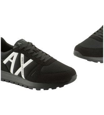 Armani Exchange Trainers Ingls preto