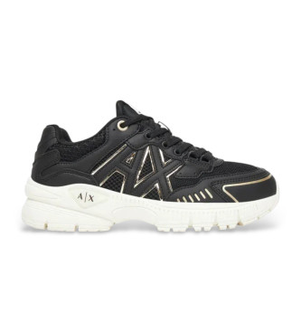 Armani Exchange Zapatillas logotipo negro