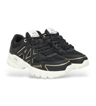 Armani Exchange Zapatillas logotipo negro