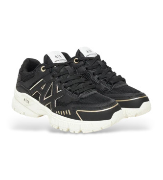 Armani Exchange Zapatillas logotipo negro