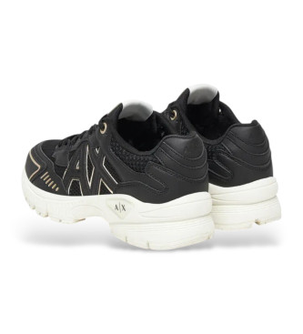 Armani Exchange Zapatillas logotipo negro