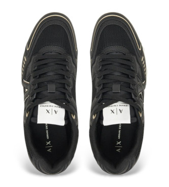 Armani Exchange Zapatillas logotipo negro