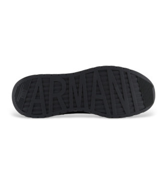 Armani Exchange Multimaterial Sneakers brun