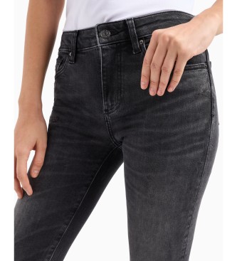 Armani Exchange Super skinny jeans zwart