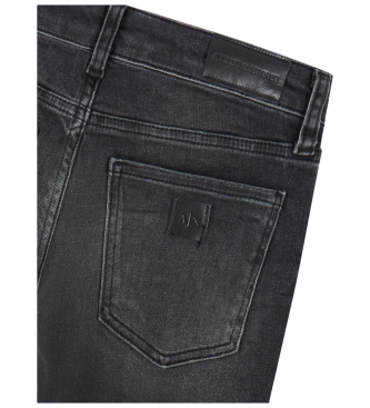 Armani Exchange Super skinny jeans zwart