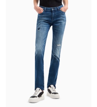 Armani Exchange Jeans 5 Taschen blau