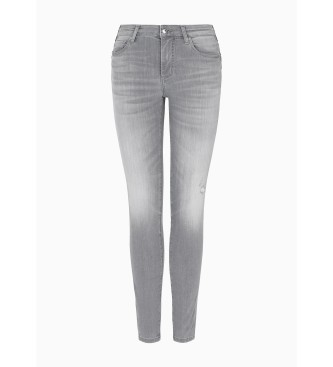 Armani Exchange Jeans 5 poches gris