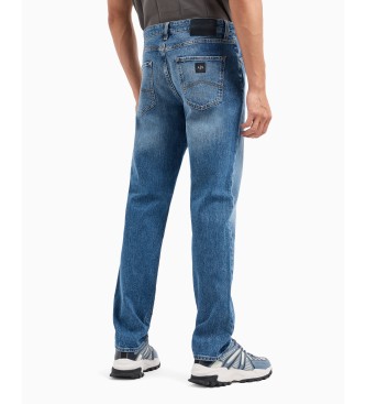 Armani Exchange Jeans 5 bolsillos azul