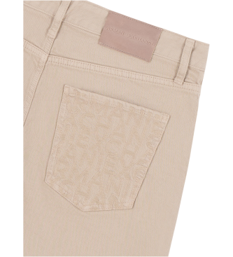 Armani Exchange Beige 5-pocket jeans