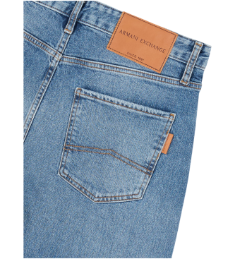 Armani Exchange Blauwe 5-pocket jeans