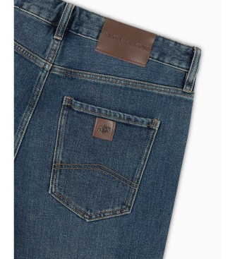 Armani Exchange Jeans 5 zakken blauw