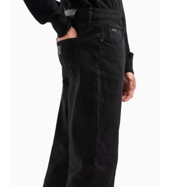 Armani Exchange Jeans J13 slim fit in cotone stretch nero