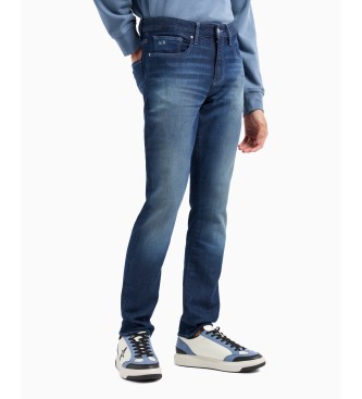 Armani Exchange Jeans 5 zakken blauw