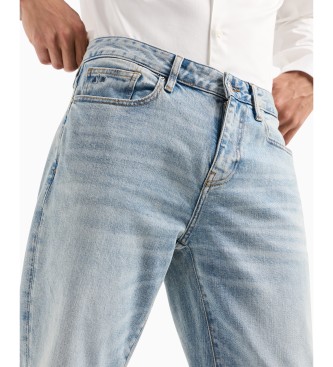 Armani Exchange Blauwe 5-pocket jeans