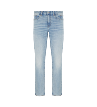 Armani Exchange Blauwe 5-pocket jeans