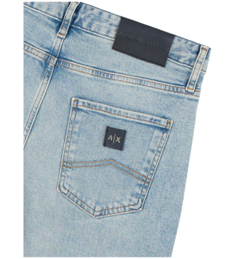 Armani Exchange Blauwe 5-pocket jeans