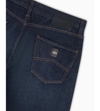 Armani Exchange Jeans 5 bolsillos azul