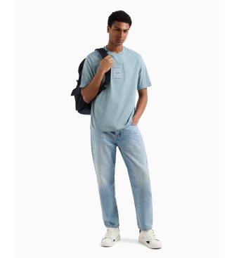 Armani Exchange Jeans tascabili blu