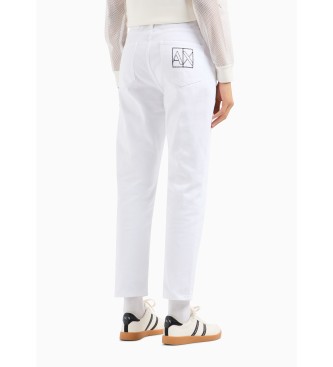 Armani Exchange Jeans 5 tasche hvid