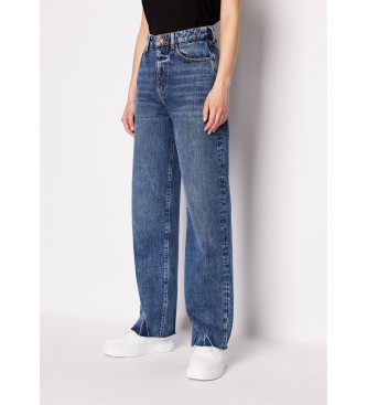 Armani Exchange Jeans 5 tasche azul mdio