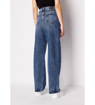 Armani Exchange Jeans 5 tasche azul mdio