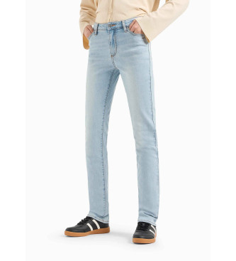 Armani Exchange Blauwe rechte jeans