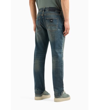 Armani Exchange Blaue Slim Jeans