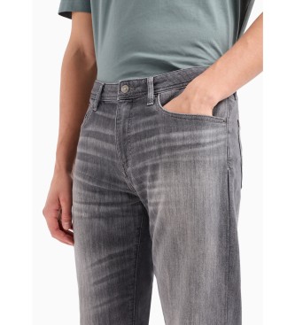 Armani Exchange Jeans 5 bolsillos gris