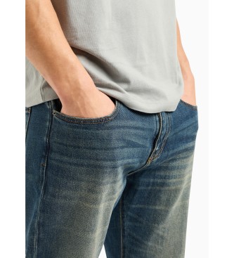 Armani Exchange Rechte spijkerbroek blauw