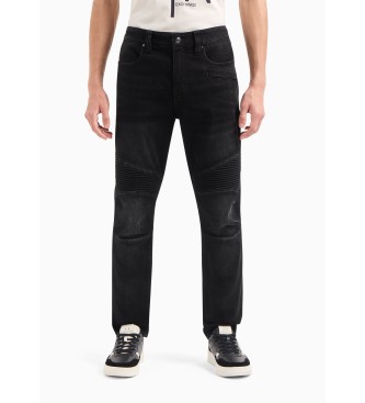 Armani Exchange Rechte jeans 5 Tasche zwart