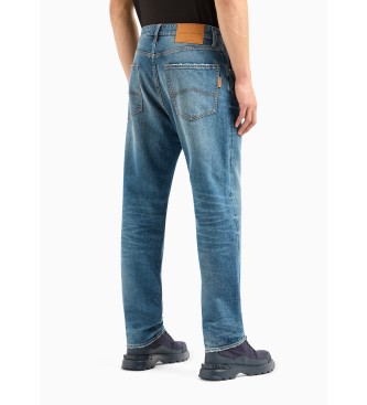 Armani Exchange Straight Jeans 5 Tasche blau