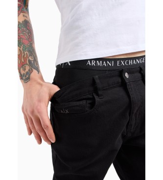 Armani Exchange Jeans 5 Tasche sort