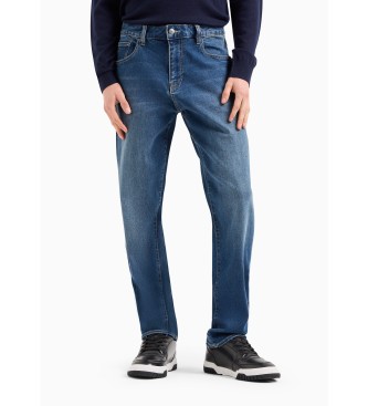 Armani Exchange Jeans Slim azul
