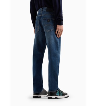 Armani Exchange Blue Slim Jeans