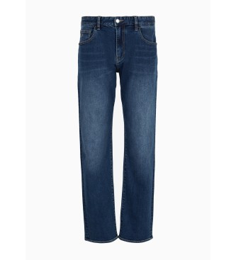 Armani Exchange Jeans Slim azul