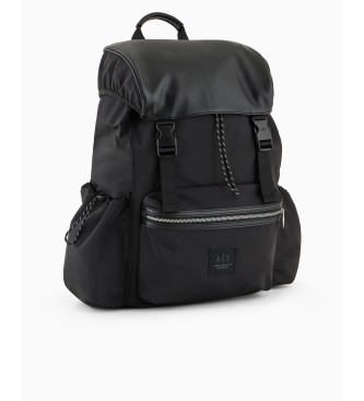 Armani Exchange Backpack black handle