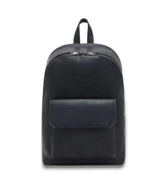 Armani Exchange Shiny effect backpack with black pocket