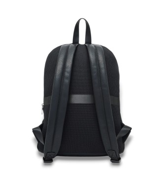 Armani Exchange Shiny effect backpack with black pocket