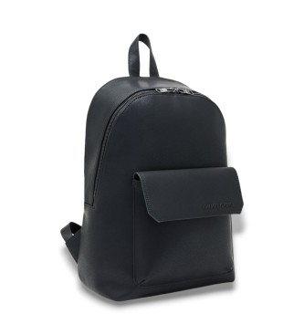 Armani Exchange Shiny effect backpack with black pocket