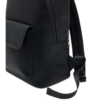Armani Exchange Shiny effect backpack with black pocket