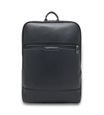 Armani Exchange Square backpack with black logo