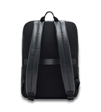 Armani Exchange Square backpack with black logo
