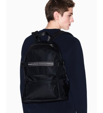 AIX Armani Exchange Rygsk med sort logostribe