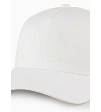 Armani Exchange Gorra blanco