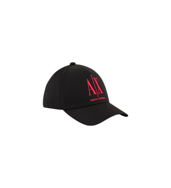 Armani Exchange Casquette de baseball noire