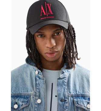 Armani Exchange Casquette de baseball noire